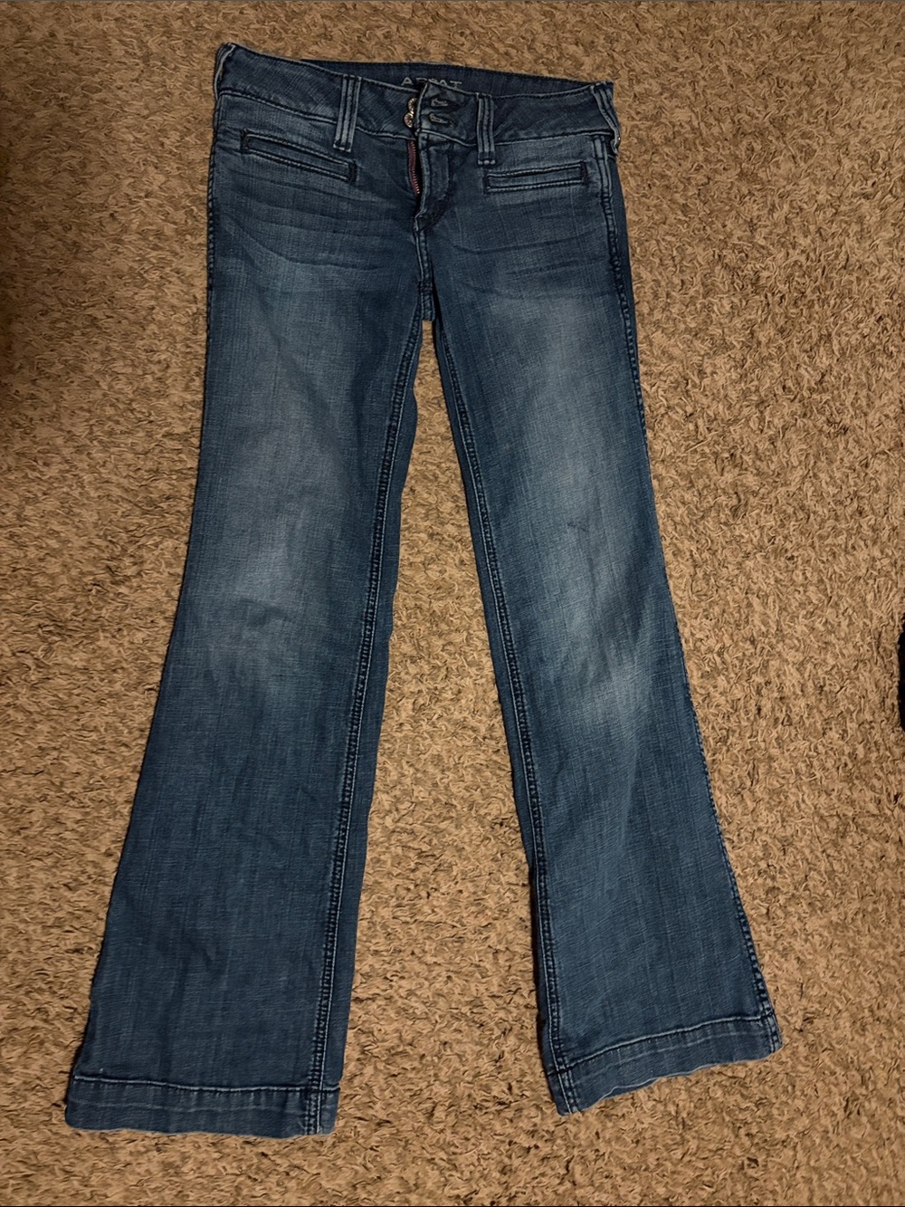 Ariat Women's Medium Blue Trouser Jeans 25R